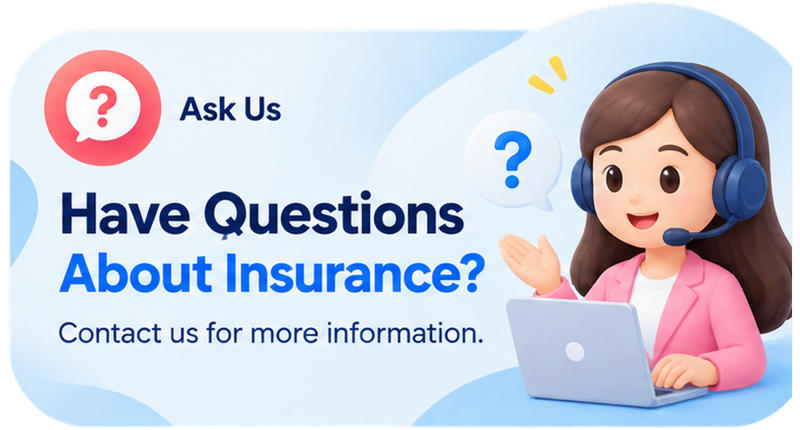 Contact us for insurance information